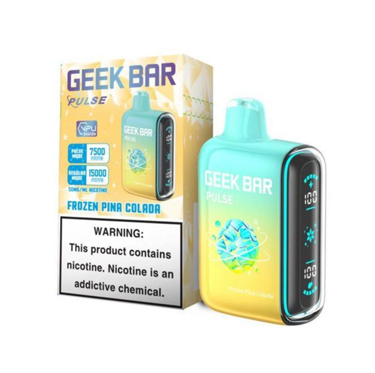 Geek Bar Yellow Blue